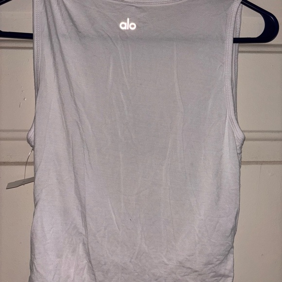 ALO Yoga Classic White Tank Top size Small - Picture 4 of 5